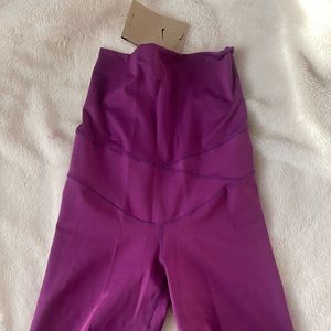 Nike purple maternity shorts XS